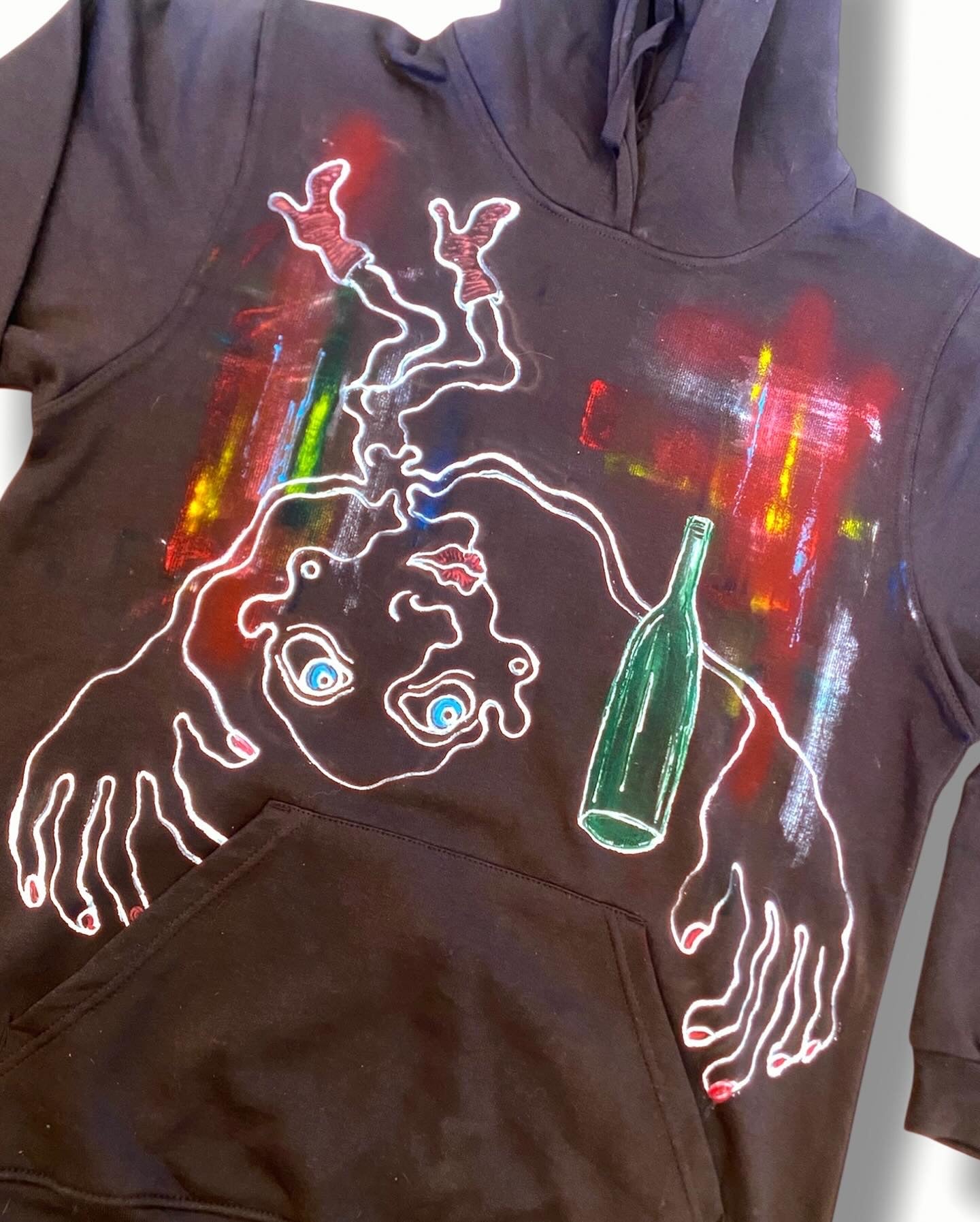 Hand Painted Hoodie