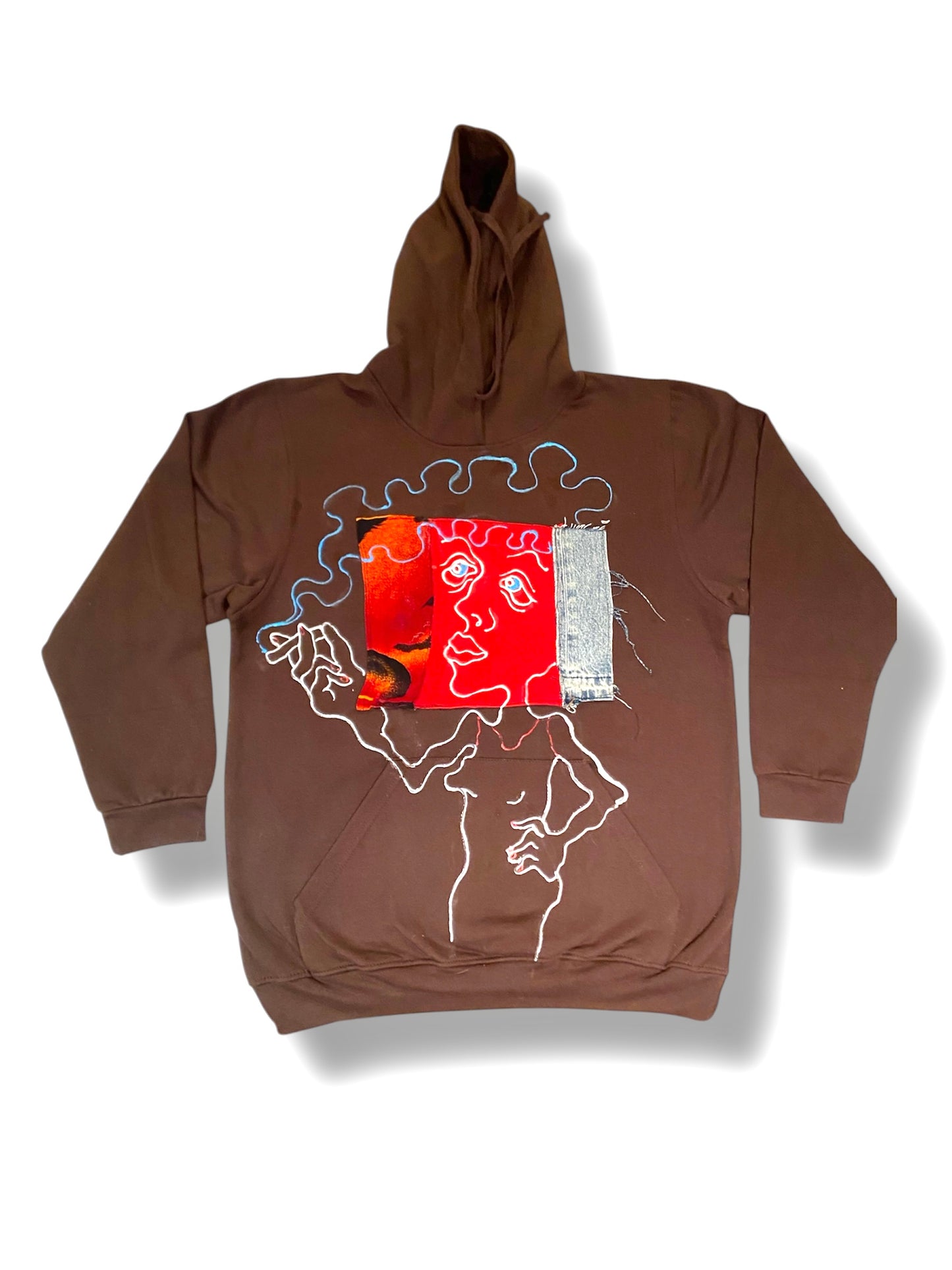 Patchwork Hoodie