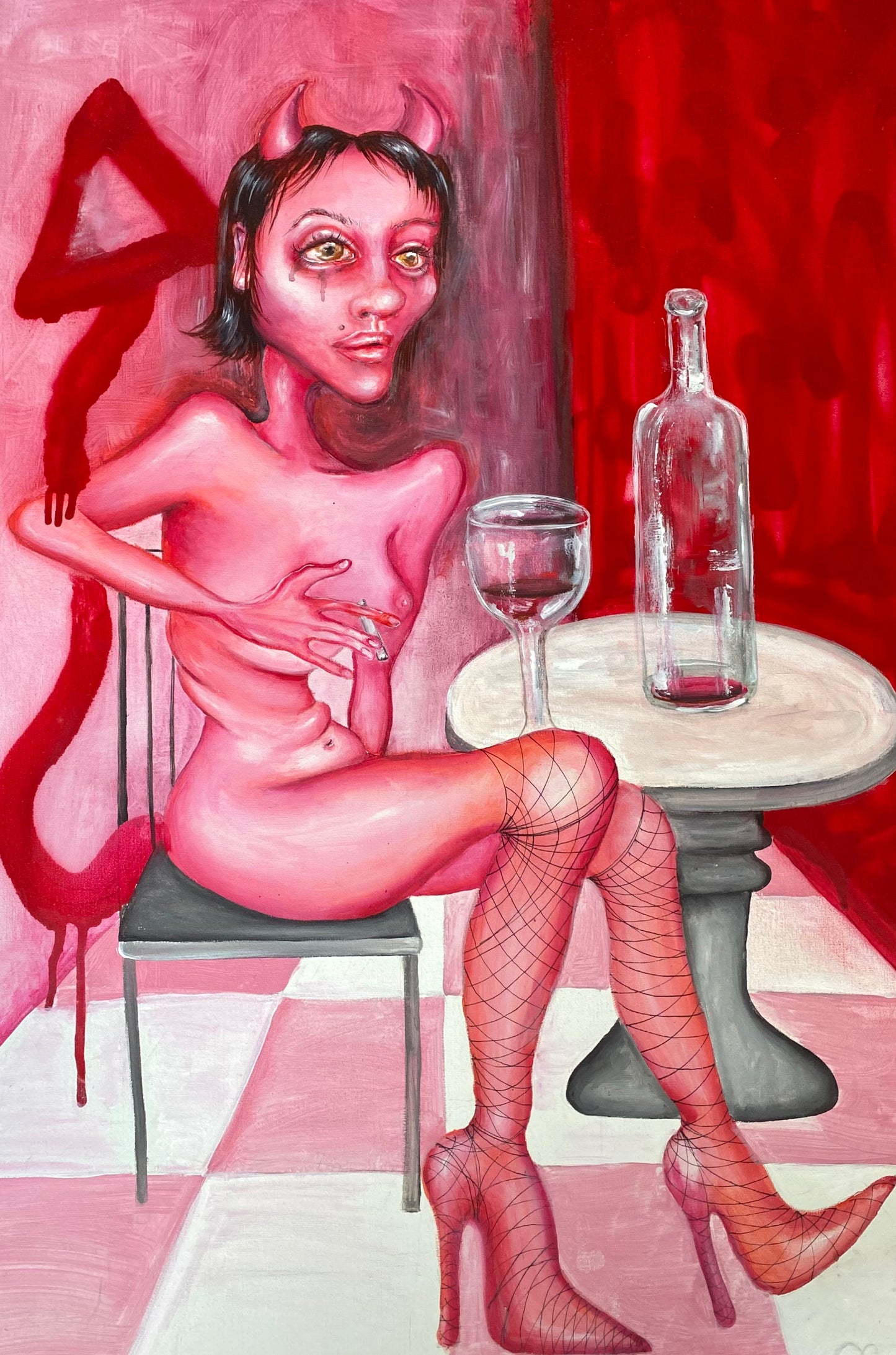 ART SALE “The Devil Wears Mascara”