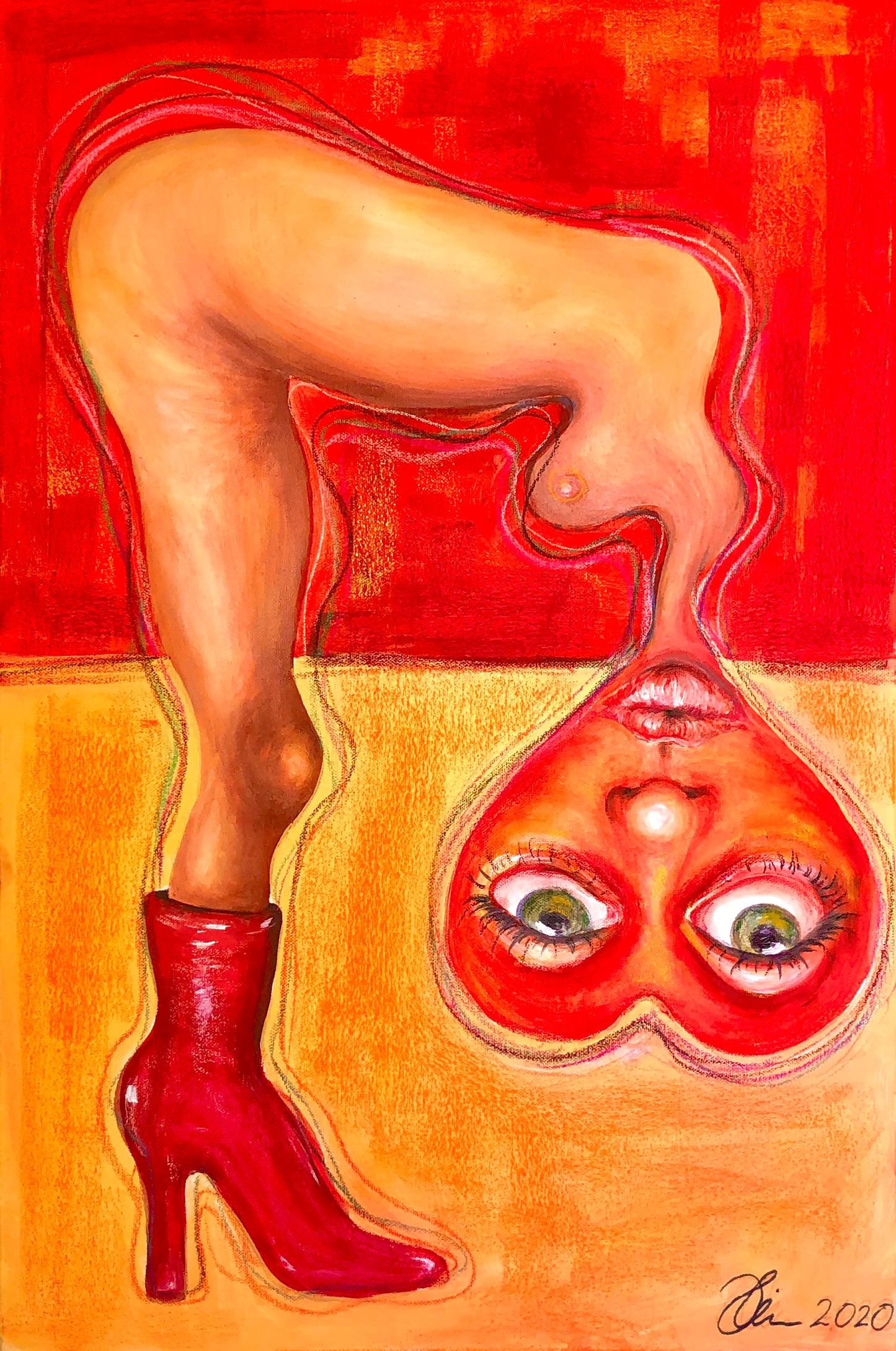 ART SALE “Head Over Heels”