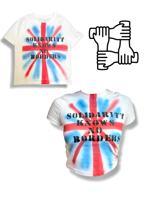 Solidarity T shirt- 25% Proceeds to Refugee support