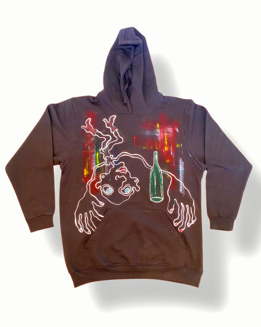 Hand Painted Hoodie