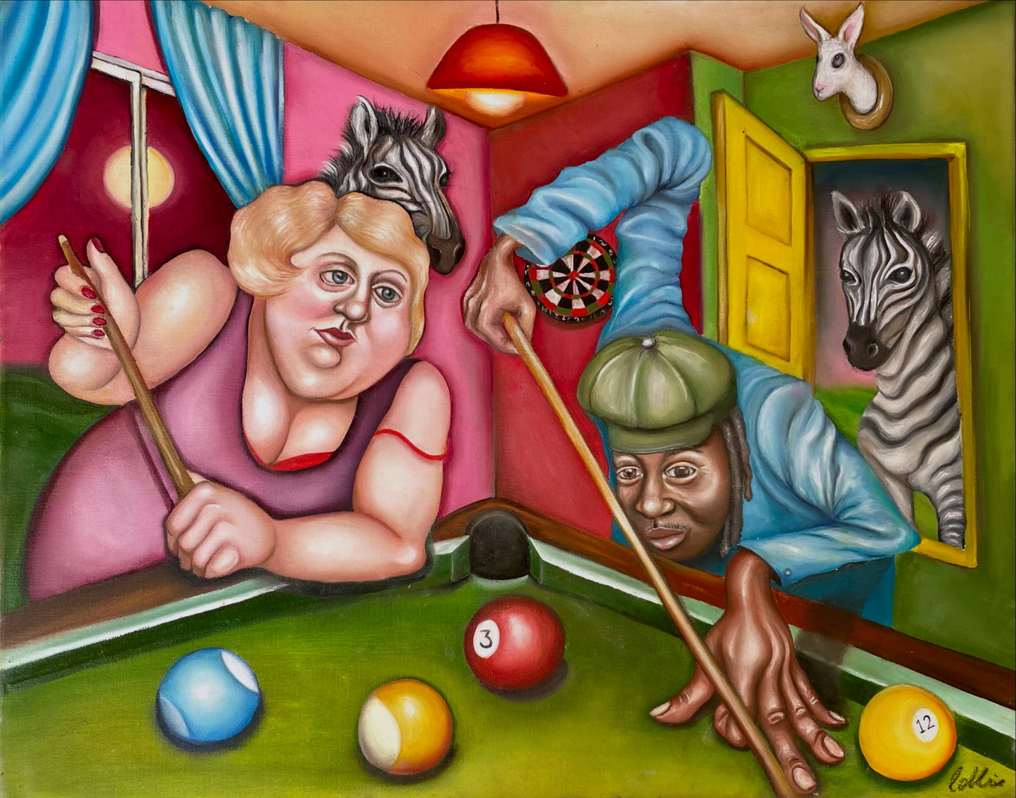 Spots or Stripes, Poster