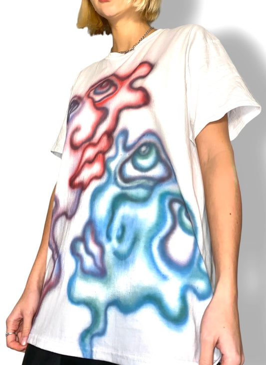 Faces 1/1 airbrush t shirt