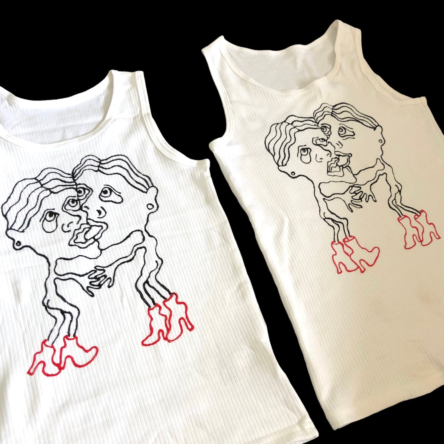 The Kiss Vest Top